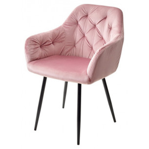 Стул PERU BLUVEL-52 PINK, велюр M-City