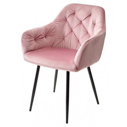 Стул PERU BLUVEL-52 PINK, велюр M-City