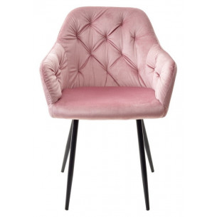 Стул PERU BLUVEL-52 PINK, велюр M-City