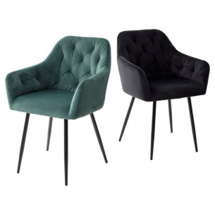 Стул PERU BLUVEL-78 GREEN, велюр M-City