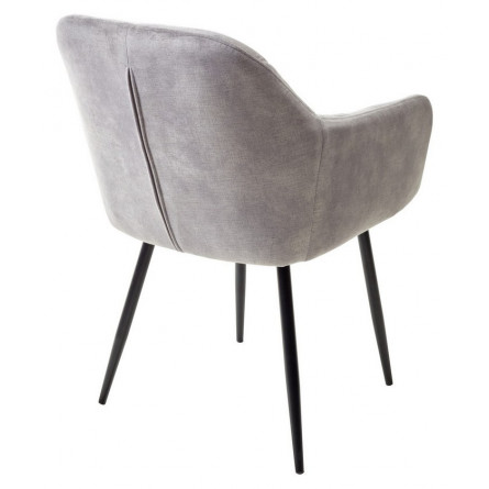 Стул PERU PK6015-03 (VBP203) античный серебристо-серый, велюр M-City