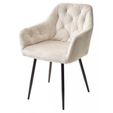 Стул PERU PK6015-06 BEIGE античный бежевый, велюр M-City