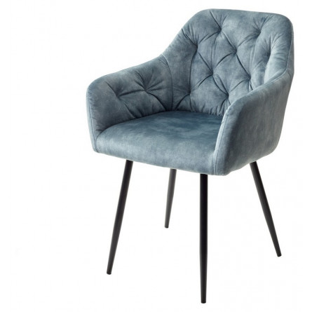 Стул PERU PK6015-15 GREY GREEN античный серо-зеленый, велюр M-City