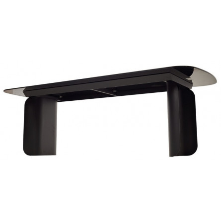 Стол NORD 240 MARBLES KL-99 Белый мрамор, итальянская керамика / черный каркас М-City