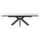 Стол BELLUNO 160 MARBLES KL-99 Белый мрамор матовый, итальянская керамика/ черный каркас М-City Стол BELLUNO 160 MARBLES KL-99 Белый мрамор матовый, итальянская керамика/ черный каркас М-City