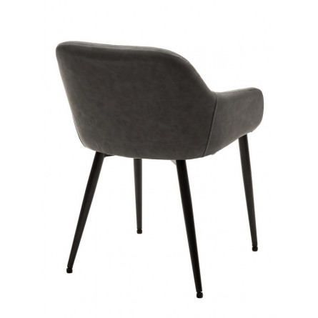 Стул CARROT RU-07 серая сталь, PU М-City