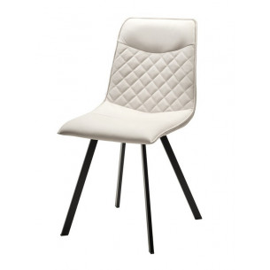 Стул TEXAS HK017-01 серо-белый, PU М-City