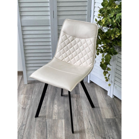 Стул TEXAS HK017-01 серо-белый, PU М-City