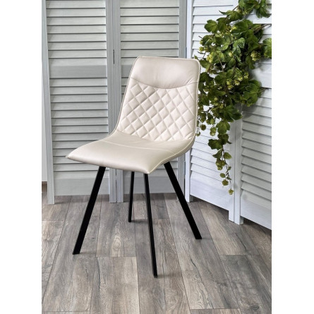 Стул TEXAS HK017-01 серо-белый, PU М-City