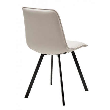 Стул TEXAS HK017-01 серо-белый, PU М-City