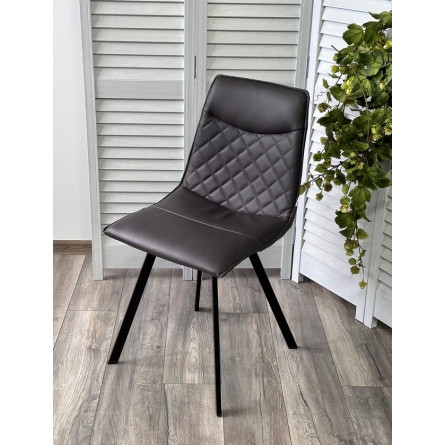 Стул TEXAS HK017-11 темно-серый, PU М-City