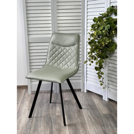 Стул TEXAS HK017-15 серо-зеленый, PU М-City