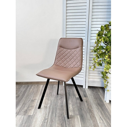 Стул TEXAS HK017-31 серо-коричневый, PU М-City