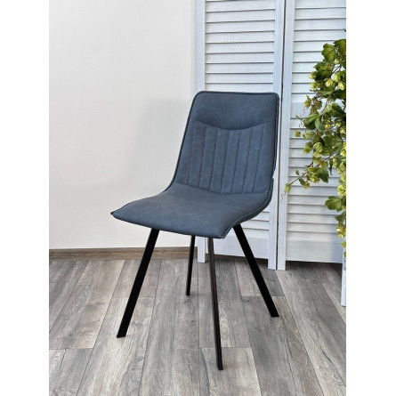 Стул TEXAS RU-03 синяя сталь, PU М-City