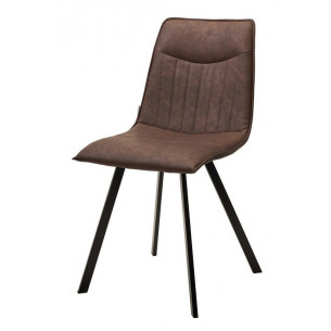 Стул TEXAS RU-05 коричневый винтаж, PU М-City