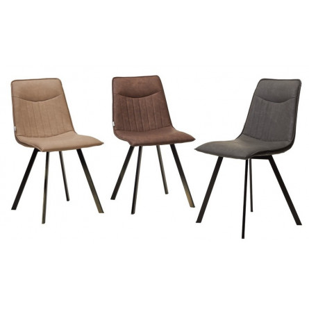 Стул TEXAS RU-05 коричневый винтаж, PU М-City