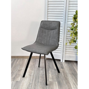 Стул TEXAS RU-07 серая сталь, PU М-City