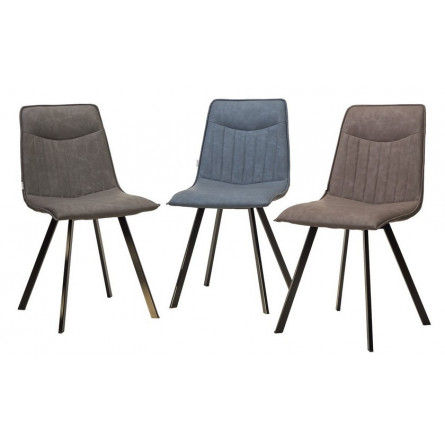 Стул TEXAS RU-12 коричневый антрацит, PU М-City