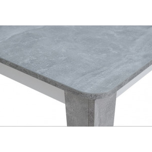 Стол EDWIN Бетон-Белый/ Бетон М-City