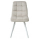 Стул CHILLI SQUARE G108-06 серебристо-серый/ белый каркас, велюр М-City Стул CHILLI SQUARE G108-06 серебристо-серый/ белый каркас, велюр М-City