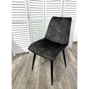Стул REMI PK6015-01(VBP201) античный графит, велюр М-City