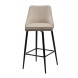 Барный стул ПАРКЕР H-06 Бежевый, велюр / черный каркас, поворот.360 град., М-City Барный стул ПАРКЕР H-06 Бежевый, велюр / черный каркас, поворот.360 град., М-City