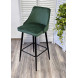 Барный стул ПАРКЕР H-30 Изумрудный, велюр / черный каркас, поворот.360 град., М-City Барный стул ПАРКЕР H-30 Изумрудный, велюр / черный каркас, поворот.360 град., М-City