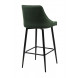 Барный стул ПАРКЕР H-30 Изумрудный, велюр / черный каркас, поворот.360 град., М-City Барный стул ПАРКЕР H-30 Изумрудный, велюр / черный каркас, поворот.360 град., М-City