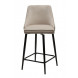 Полубарный стул ПАРКЕР H-06 Бежевый, велюр / черный каркас, поворот.360 град., М-City Полубарный стул ПАРКЕР H-06 Бежевый, велюр / черный каркас, поворот.360 град., М-City