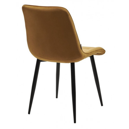 Стул CHIC BLUVEL-68 желтый / черный каркас М-City