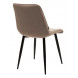 Стул CHIC BLUVEL-40 бежевый / черный каркас М-City Стул CHIC BLUVEL-40 бежевый / черный каркас М-City