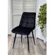 Стул CHIC BLUVEL-19 черный / черный каркас М-City Стул CHIC BLUVEL-19 черный / черный каркас М-City