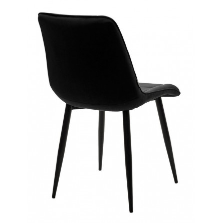 Стул CHIC BLUVEL-19 черный / черный каркас М-City