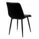 Стул CHIC BLUVEL-19 черный / черный каркас М-City Стул CHIC BLUVEL-19 черный / черный каркас М-City