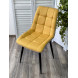 Стул CHIC VF-06/ VF-20 желтый/ серый, ткань/ черный каркас М-City Стул CHIC VF-06/ VF-20 желтый/ серый, ткань/ черный каркас М-City