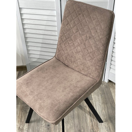 Стул PAINT, цвет B5 Капучино, велюр / черный каркас М-City