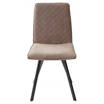 Стул PAINT, цвет B5 Капучино, велюр / черный каркас М-City