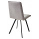 Стул PAINT, цвет B22 Серый, велюр / черный каркас М-City Стул PAINT, цвет B22 Серый, велюр / черный каркас М-City
