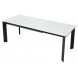 Стол CREMONA 160 KL-99 Белый мрамор матовый, итальянская керамика / черный каркас М-City Стол CREMONA 160 KL-99 Белый мрамор матовый, итальянская керамика / черный каркас М-City