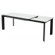 Стол CREMONA 160 KL-99 Белый мрамор матовый, итальянская керамика / черный каркас М-City Стол CREMONA 160 KL-99 Белый мрамор матовый, итальянская керамика / черный каркас М-City