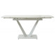 Стол ALATRI 120 GLOSS STATUARIO WHITE SINTERED STONE / WHITE М-City Стол ALATRI 120 GLOSS STATUARIO WHITE SINTERED STONE / WHITE М-City