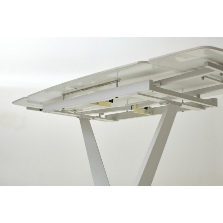 Стол ALATRI 120 GLOSS STATUARIO WHITE SINTERED STONE / WHITE М-City