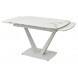 Стол ALATRI 120 GLOSS STATUARIO WHITE SINTERED STONE / WHITE М-City Стол ALATRI 120 GLOSS STATUARIO WHITE SINTERED STONE / WHITE М-City