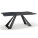 Стол FONDI 180 MARBLES NERO KL-116 Черный мрамор матовый, итальянская керамика/ черный каркас М-City Стол FONDI 180 MARBLES NERO KL-116 Черный мрамор матовый, итальянская керамика/ черный каркас М-City