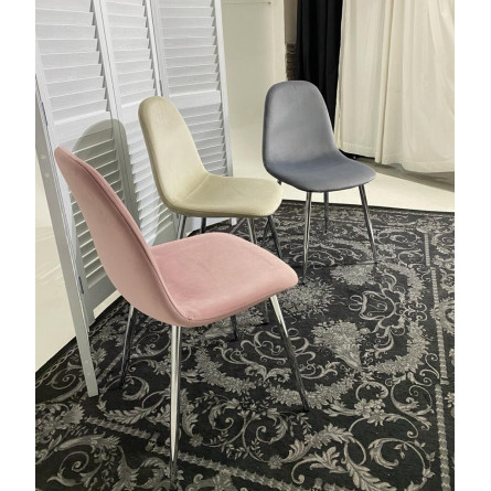 Стул PESCARA UF910-01 LATTE, велюр М-City