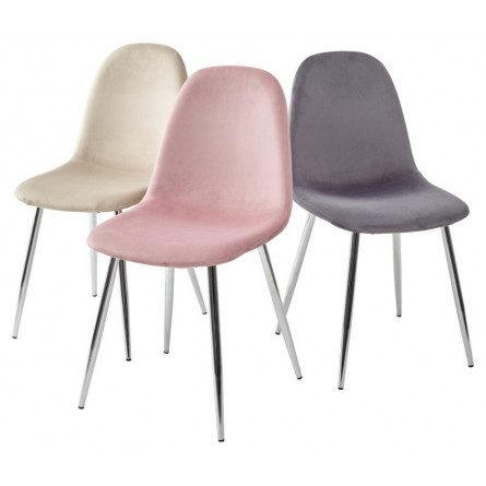 Стул PESCARA UF910-01 LATTE, велюр М-City