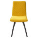 Стул PAINT, цвет B16 Желтый, велюр / черный каркас М-City Стул PAINT, цвет B16 Желтый, велюр / черный каркас М-City