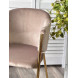 Стул DILL BLUVEL-40 BEIGE, велюр/ золотой каркас М-City Стул DILL BLUVEL-40 BEIGE, велюр/ золотой каркас М-City
