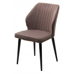 Стул SEATTLE 505-5 Тауп, без "пальчиковый"/ черный каркас М-City