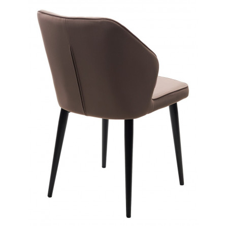 Стул SEATTLE 505-5 Тауп, без "пальчиковый"/ черный каркас М-City